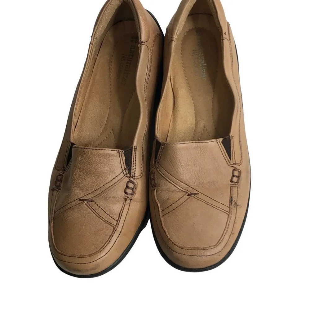 NATURALIZER  FIORENZA LEATHER LOAFER N5 COMFORT SHOES SIZE‎ 8N